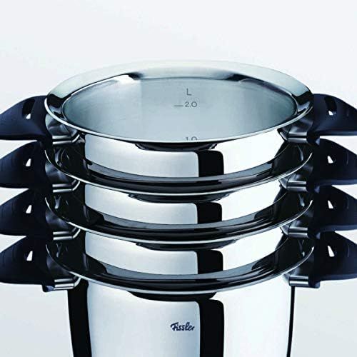  Fissler 1611805000 Intensa, 5-teilig Set, schwarz