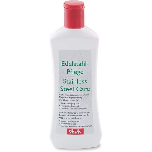  Fissler Stainless Steel Care  High Quality Care for Stainless Steel, Brass, Chrome and Copper  021-001-90-001/0  250 ml
