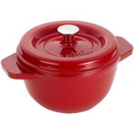 Fissler Arcana 6971519000 Casserole Pot Cast Iron 19 cm Round Red