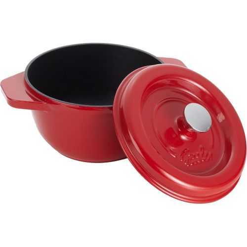  Fissler Arcana 6971519000 Casserole Pot Cast Iron 19 cm Round Red