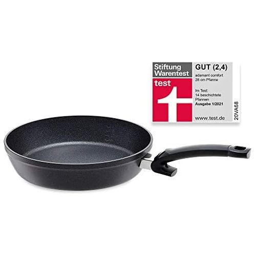  Fissler adamant comfort / Aluminium-Pfanne versiegelt, (Ø 28 cm), beschichtete Brat-Pfanne, antihaftend, kratzfest, alle Herdarten, Induktion