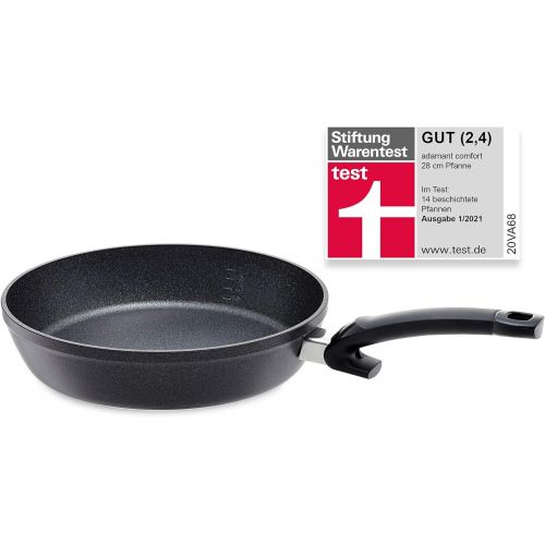  Fissler adamant comfort / Aluminium-Pfanne versiegelt, (Ø 28 cm), beschichtete Brat-Pfanne, antihaftend, kratzfest, alle Herdarten, Induktion