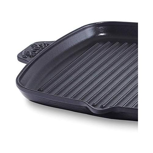  [아마존베스트]Fissler 6935024100 Arcana Gusseisen, Grillpfanne 24 x 24 cm, schwarz