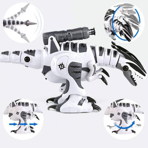  [아마존 핫딜] [아마존핫딜]Fistone RC Robot Dinosaur Intelligent Interactive Smart Toy Electronic Remote Controller Robot Walking Dancing Singing with Fight Mode Toys for Kids Boys Girls Age 5 6 7 8 9 10 and