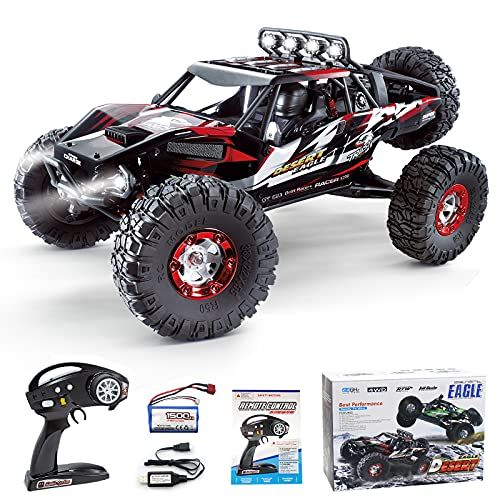  Fistone Brushless Remote Control Trucks, 1:12 Scale 4x4 Waterproof RC Cars 2.4G 70KM/h High Speed Off-Road Monster Crawlers Trucks Hobby Toys for Adults and Kids