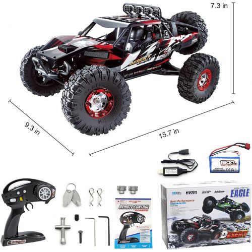  Fistone Brushless Remote Control Trucks, 1:12 Scale 4x4 Waterproof RC Cars 2.4G 70KM/h High Speed Off-Road Monster Crawlers Trucks Hobby Toys for Adults and Kids