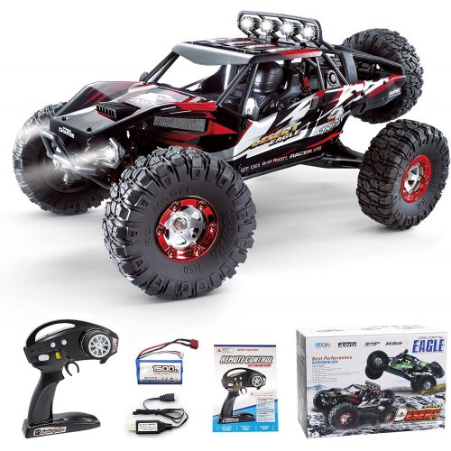  Fistone Brushless Remote Control Trucks, 1:12 Scale 4x4 Waterproof RC Cars 2.4G 70KM/h High Speed Off-Road Monster Crawlers Trucks Hobby Toys for Adults and Kids