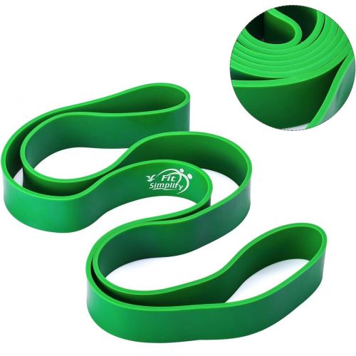  Fit Simplify Pull Up Assist Band - Stretching Resistance Band - Mobility and Powerlifting Bands - Exercise Pull Up Band - SINGLE BAND