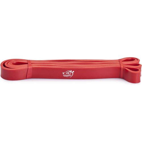  Fit Simplify Pull Up Assist Band - Stretching Resistance Band - Mobility and Powerlifting Bands - Exercise Pull Up Band - SINGLE BAND