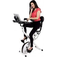 FitDesk Desk Exercise Bike and Office Workstation with Massage Bar