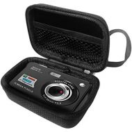 [아마존베스트]FitSand Hard Case for Aberg Best 21 Mega Pixels 2.7 LCD Rechargeable HD Digital Camera Travel Zipper Carry EVA Best Protection Box