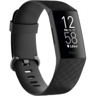 Fitbit Charge 4 Fitness and Activity Tracker with Built-in GPS, Heart Rate, Sleep & Swim Tracking, Black/Black, One Size (S &L Bands Included)