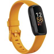 Fitbit Inspire 3 Health &-Fitness-Tracker with Stress Management, Workout Intensity, Sleep Tracking, 24/7 Heart Rate and more, Morning Glow/Black, One Size (S & L Bands Included)