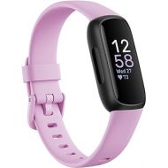 Fitbit Inspire 3 Fitness Tracker - Advanced Health Insights with Stress Management, Workout Intensity & Sleep Tracking, 24/7 Heart Rate, Includes Small and Large Classic Bands - Lilac Bliss/Black