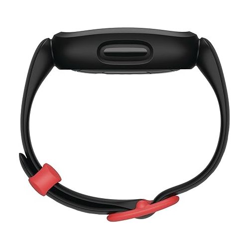  Fitbit Ace 3 Activity-Tracker for Kids 6+ One Size, Black/Racer Red