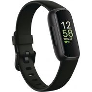 Fitbit Inspire 3 Health &-Fitness-Tracker with Stress Management, Workout Intensity, Sleep Tracking, 24/7 Heart Rate and more, Midnight Zen/Black One Size (S & L Bands Included)