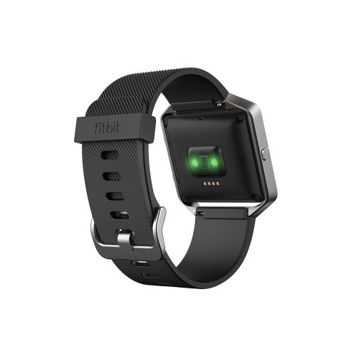  Fitbit Unisex Fitness Uhr Blaze, Schwarz, S