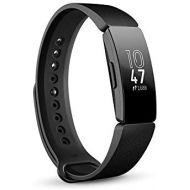 Fitbit Inspire Gesundheits- & Fitness Tracker mit automatischer Trainings Erkennung, 5 Tage Akkulaufzeit, Schlaf- & Schwimm-Tracking, Schwarz