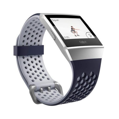  Fitbit Ionic Health & Fitness Smartwatch, grau,Einheitsgroesse