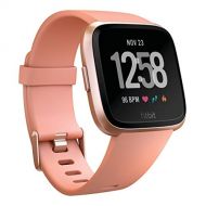  [아마존핫딜]Fitbit Versa Smart Watch, Peach/Rose Gold Aluminium, One Size (S & L Bands Included)