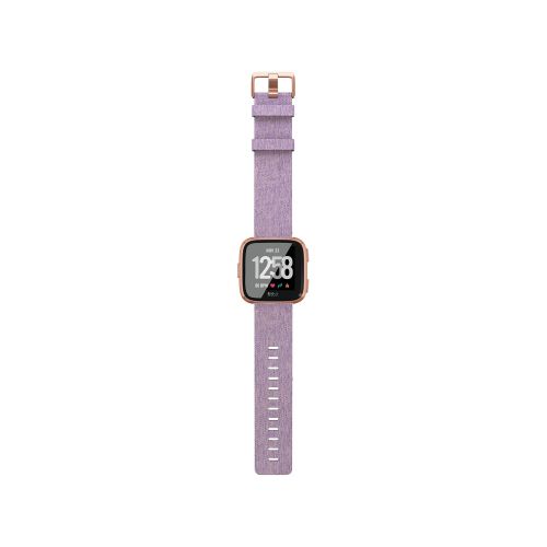  [아마존 핫딜]  [아마존핫딜]Fitbit Versa Special Edition Smart Watch, Lavender Woven, One Size (S & L Bands Included)