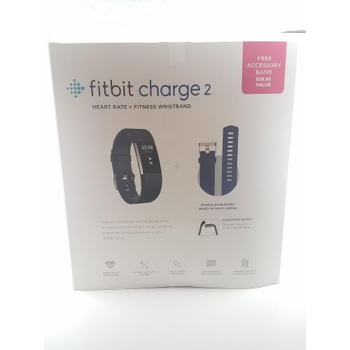  [아마존베스트]Fitbit FB407LBNDL-WMT Charge 2 Activity Tracker + Heart Rate Large Band