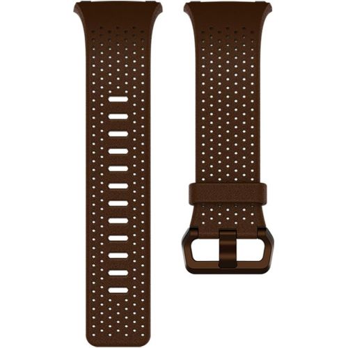  [아마존베스트]Fitbit Ionic Perforated Leather Accessory Band, Cognac, Small