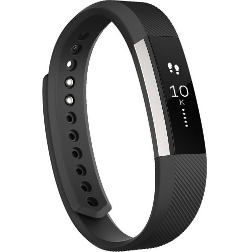  [아마존베스트]Fitbit FB406BKL Alta Fitness Tracker Silver/Black - Large