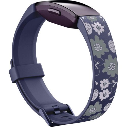  [아마존베스트]Fitbit Inspire HR & Inspire Accessory Band, Official Fitbit Product, Bloom, Small