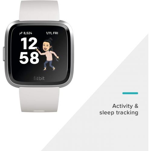  [아마존베스트]Fitbit Versa Lite Edition Smart Watch, One Size (S & L bands included)