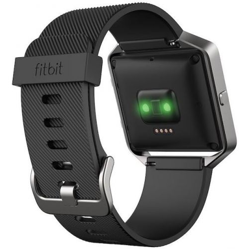  [아마존베스트]Fitbit Blaze Smart Fitness Watch, Black, Silver, Large (6.7 - 8.1 inch)