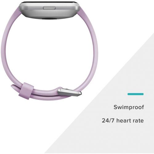  [아마존베스트]Fitbit Versa Lite Edition Smart Watch, 1 Count (S & L bands included)