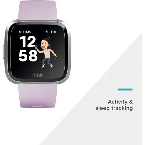  [아마존베스트]Fitbit Versa Lite Edition Smart Watch, 1 Count (S & L bands included)