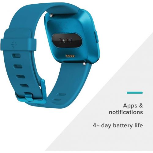  [아마존베스트]Fitbit Versa Lite Edition Smart Watch, One Size (S & L bands included)