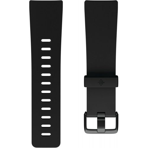  [아마존베스트]Fitbit Versa Special Edition Smart Watch, Charcoal Woven, One Size (S & L Bands Included)