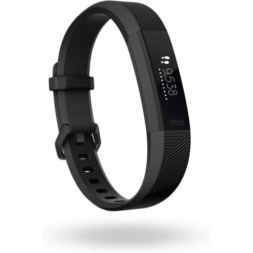  [아마존베스트]Fitbit Alta Heart Rate Monitor, Special Edition Black Gunmetal, Large (International Version), 0.05 Pound