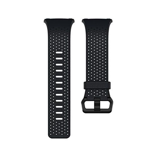  [아마존베스트]Fitbit Ionic Perforated Leather Accessory Band, Midnight Blue, Large