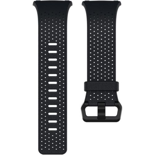  [아마존베스트]Fitbit Ionic Perforated Leather Accessory Band, Midnight Blue, Large