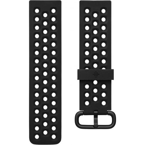  [아마존베스트]Fitbit Versa Family Accessory Band, Official Fitbit Product, Sport, Black, Small