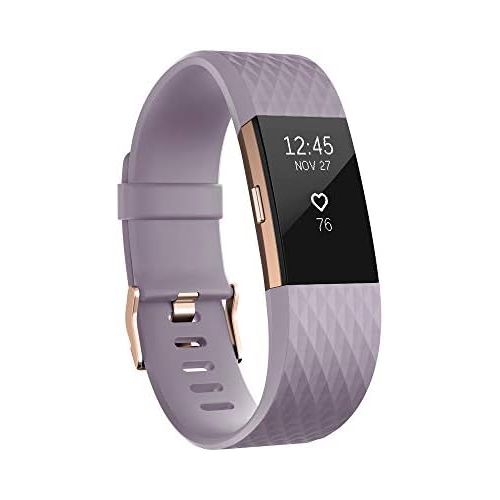  [아마존베스트]Fitbit Charge 2 Heart Rate + Fitness Wristband, Special Edition, Lavender Rose Gold, Small (International Version)