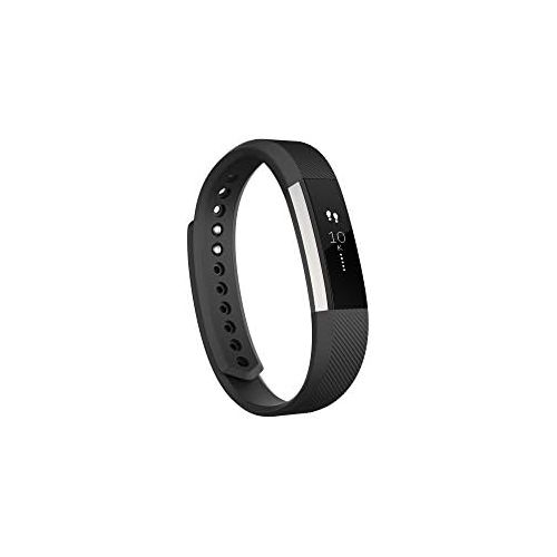  [아마존베스트]Fitbit Alta Fitness Tracker, Silver/Black, Large (6.7 - 8.1 Inch) (US Version)