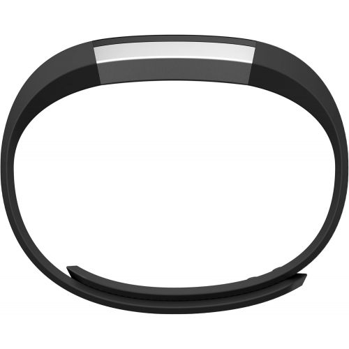 [아마존베스트]Fitbit Alta Fitness Tracker, Silver/Black, Large (6.7 - 8.1 Inch) (US Version)