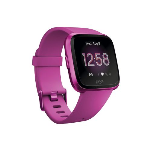  Fitbit Versa Lite Edition Smart Watch, One Size (S & L bands included), 1 Count