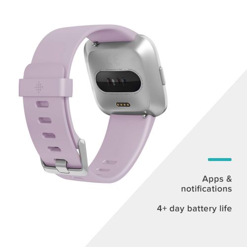  Fitbit Versa Lite Edition Smart Watch, 1 Count (S & L bands included)