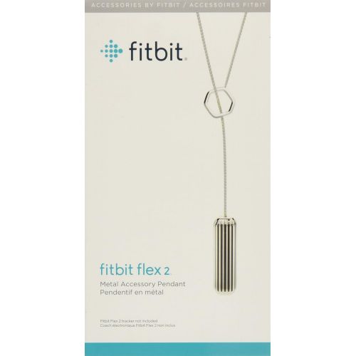  Fitbit Flex 2 Pendant, Accessory Pendant for Fitbit Flex 2 (Silver)