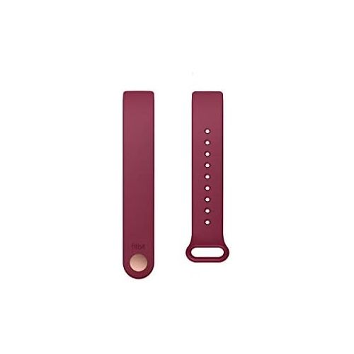  Fitbit Inspire Classic Accessory Band, Official Fitbit Product, Sangria, Large