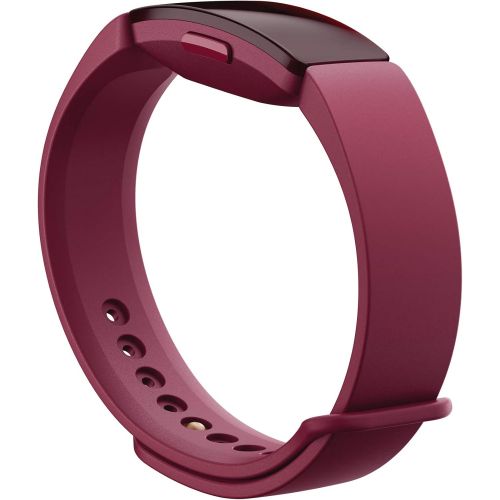  Fitbit Inspire Classic Accessory Band, Official Fitbit Product, Sangria, Large
