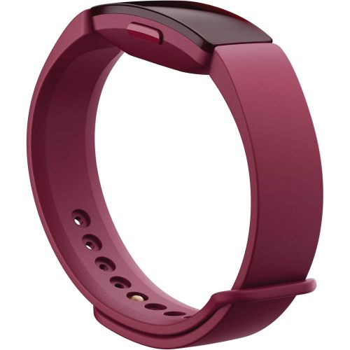  Fitbit Inspire Classic Accessory Band, Official Fitbit Product, Sangria, Small