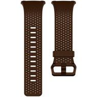 Fitbit Ionic Perforated Leather Accessory Band, Cognac, Small
