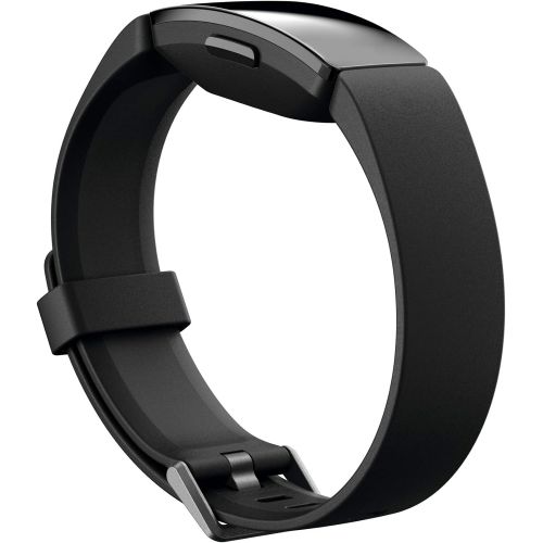  Fitbit Inspire HR & Inspire Accessory Band, Official Fitbit Product, Black, Small, 1 Count